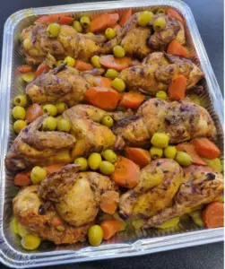 Tajine de poulet olive