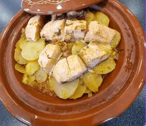 Tajine de saumon